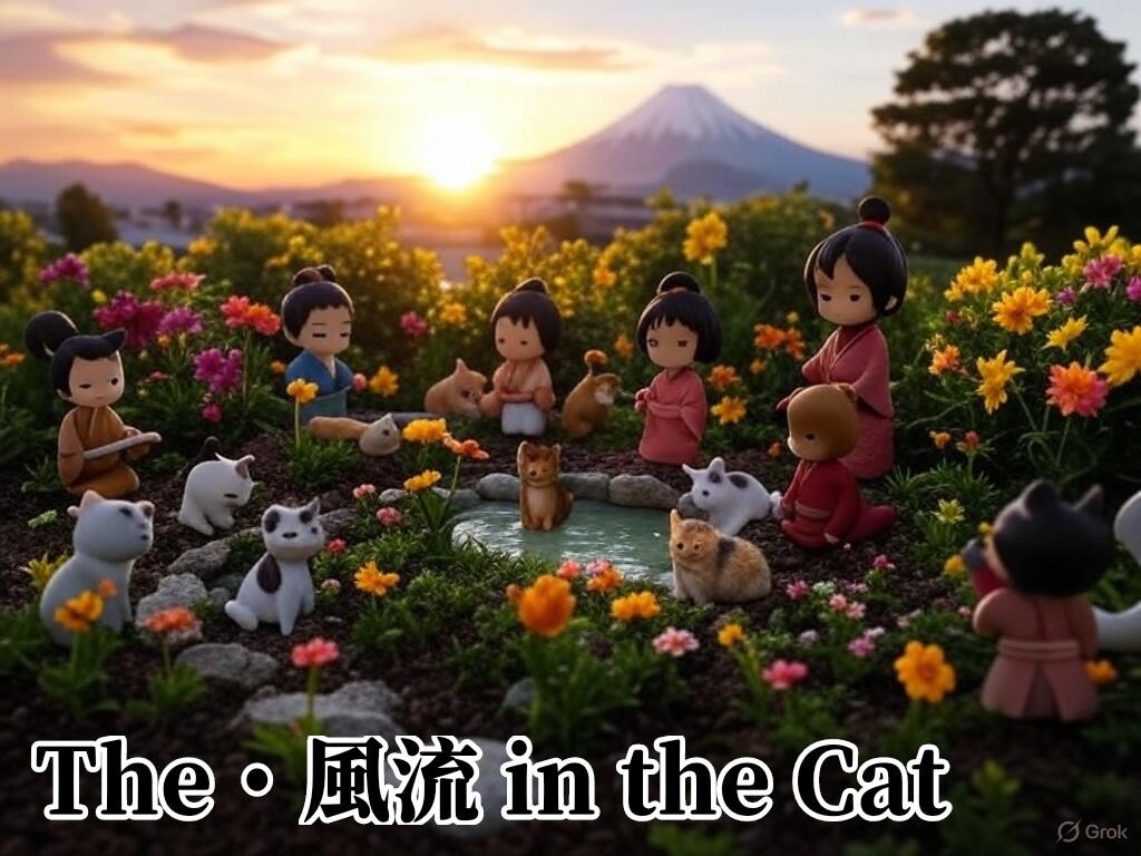 『The・風流 in the Cat』【ニャンノ世界】