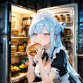 【リクエスト】スーパーメイドさん　夜中のハンバーガー　1 7枚目