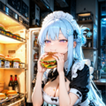 【リクエスト】スーパーメイドさん　夜中のハンバーガー　1 5枚目