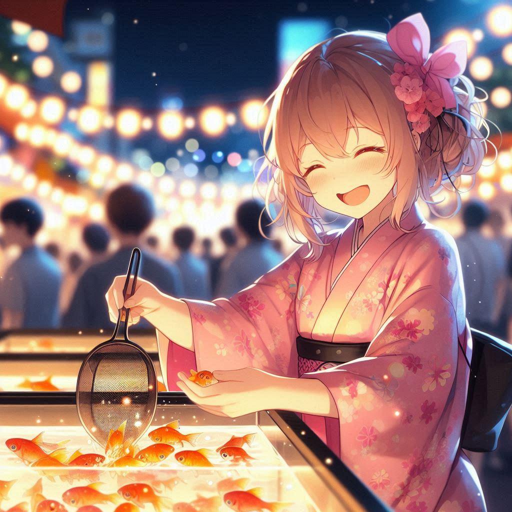 〜夏祭り〜 | の人気AIイラスト・グラビア