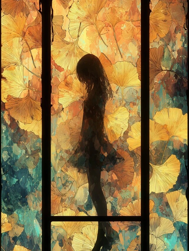 銀杏のステンドグラス | の人気AIイラスト・グラビア