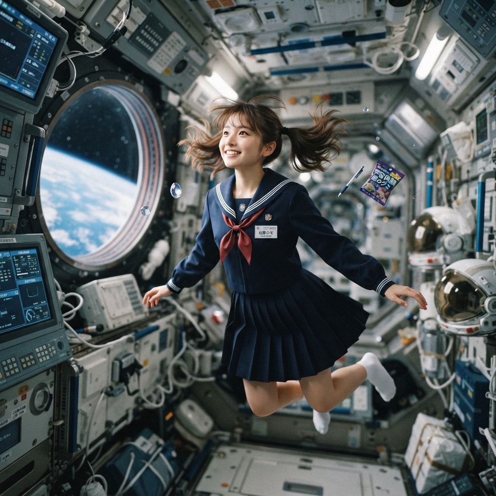 宇宙修学旅行 | の人気AIイラスト・グラビア
