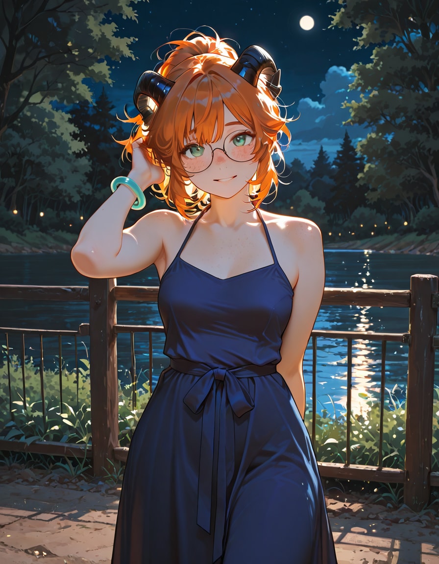 ブリジットファッションスケッチ-ロングスカート編