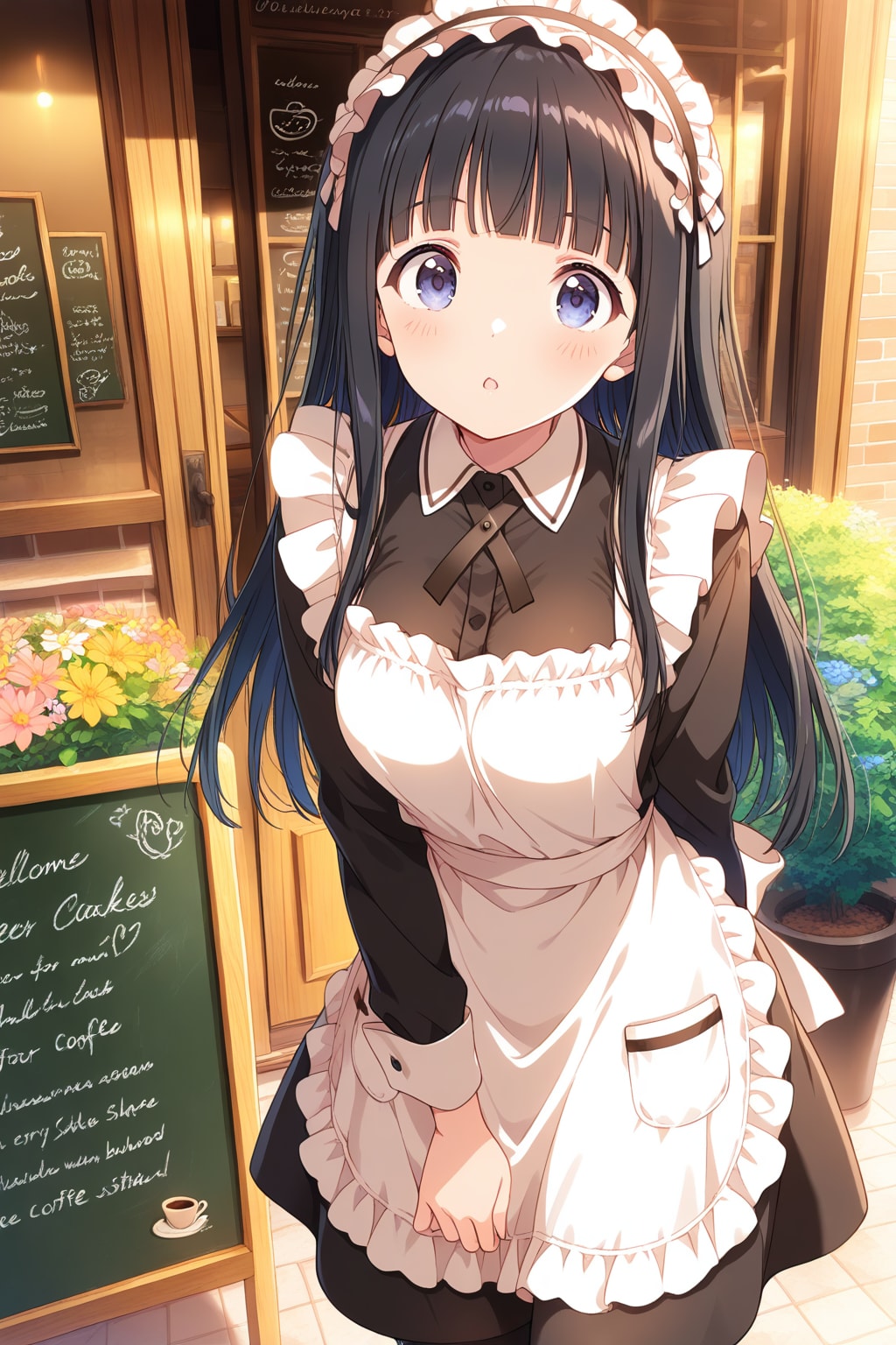 カフェの店員さんと間違えられてしまいました