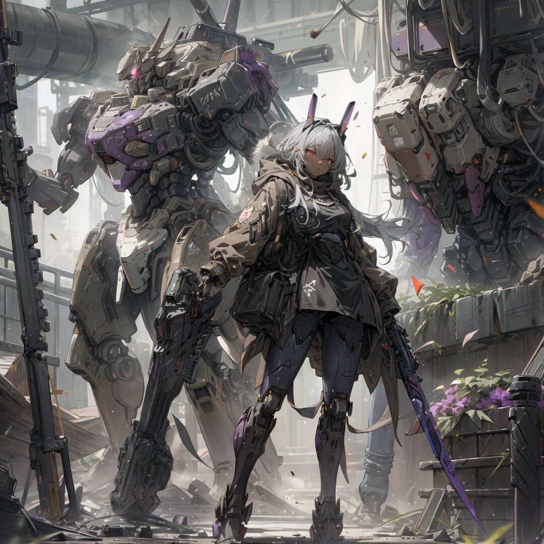 Girl and Robot240 | の人気AIイラスト・グラビア