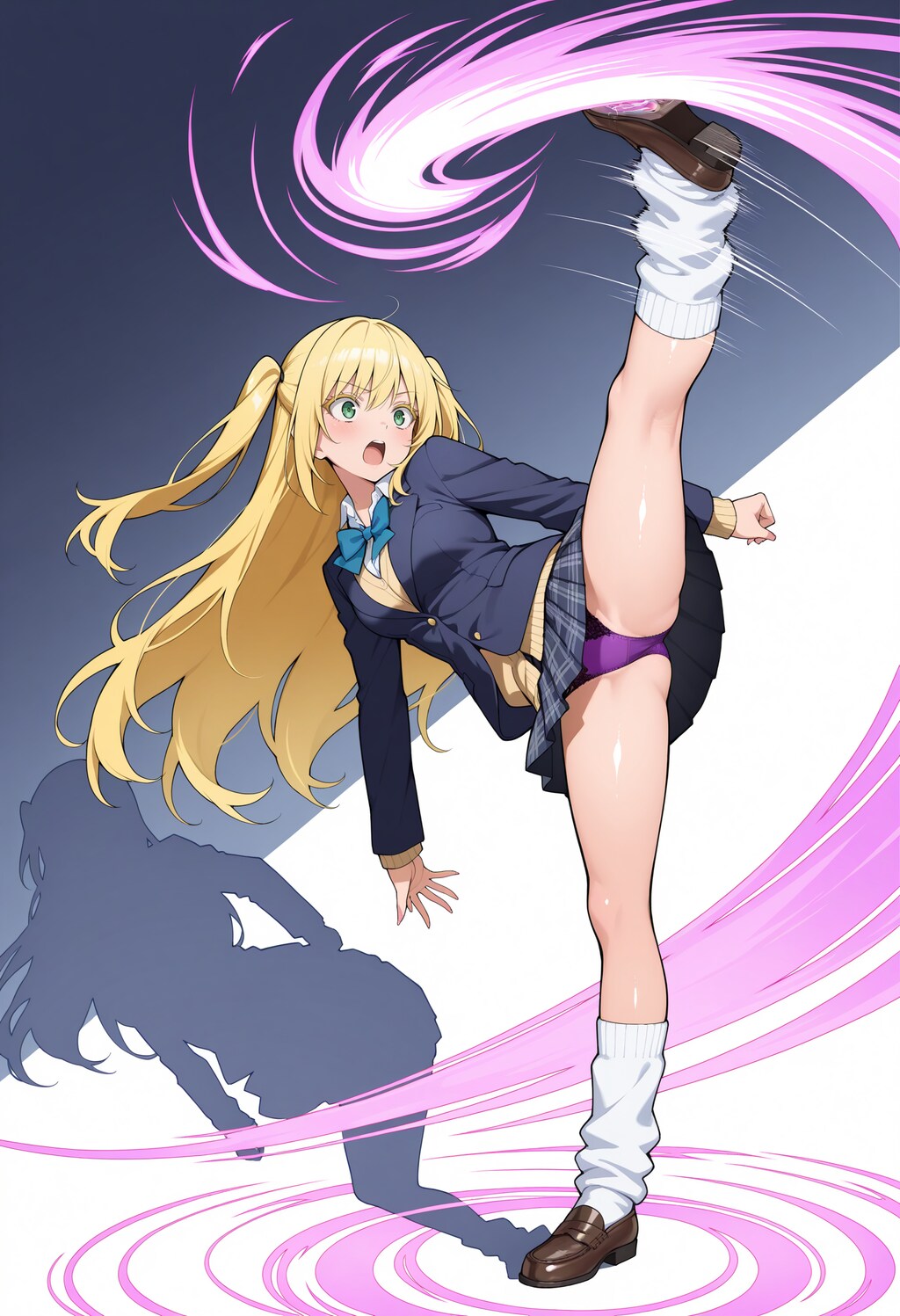 パンチラ蹴り「不定期投稿」