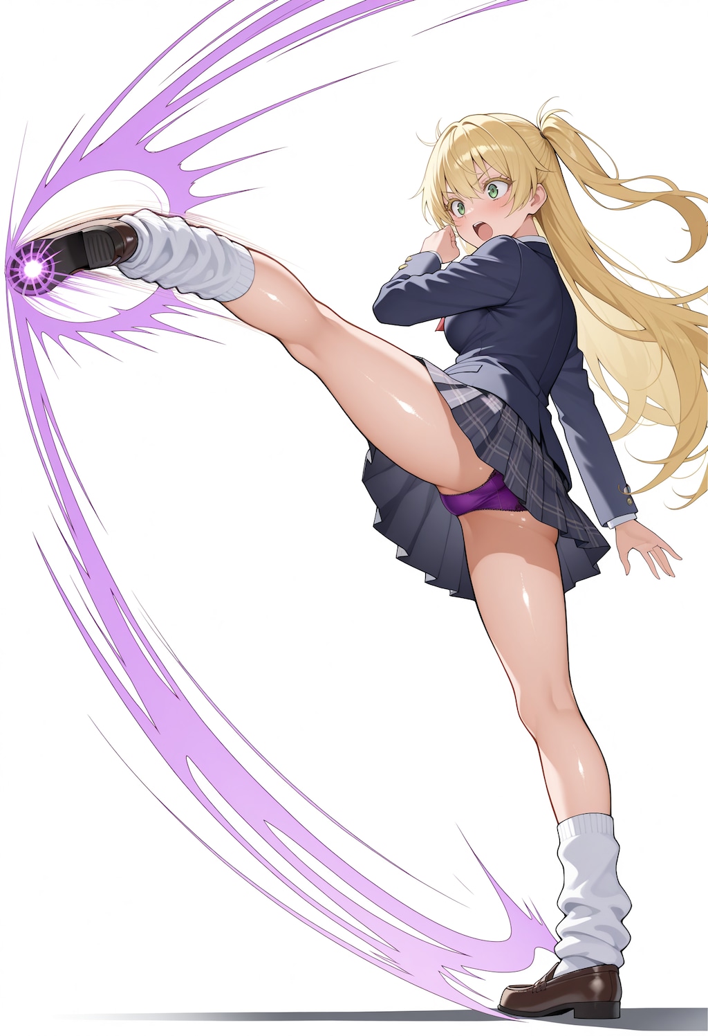 パンチラ蹴り「不定期投稿」