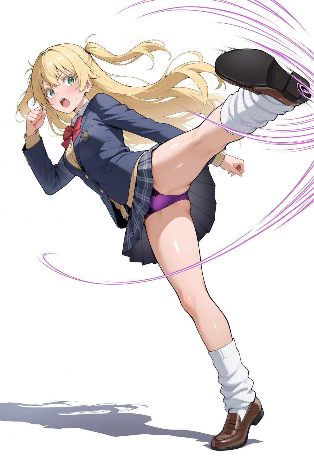 パンチラ蹴り「不定期投稿」