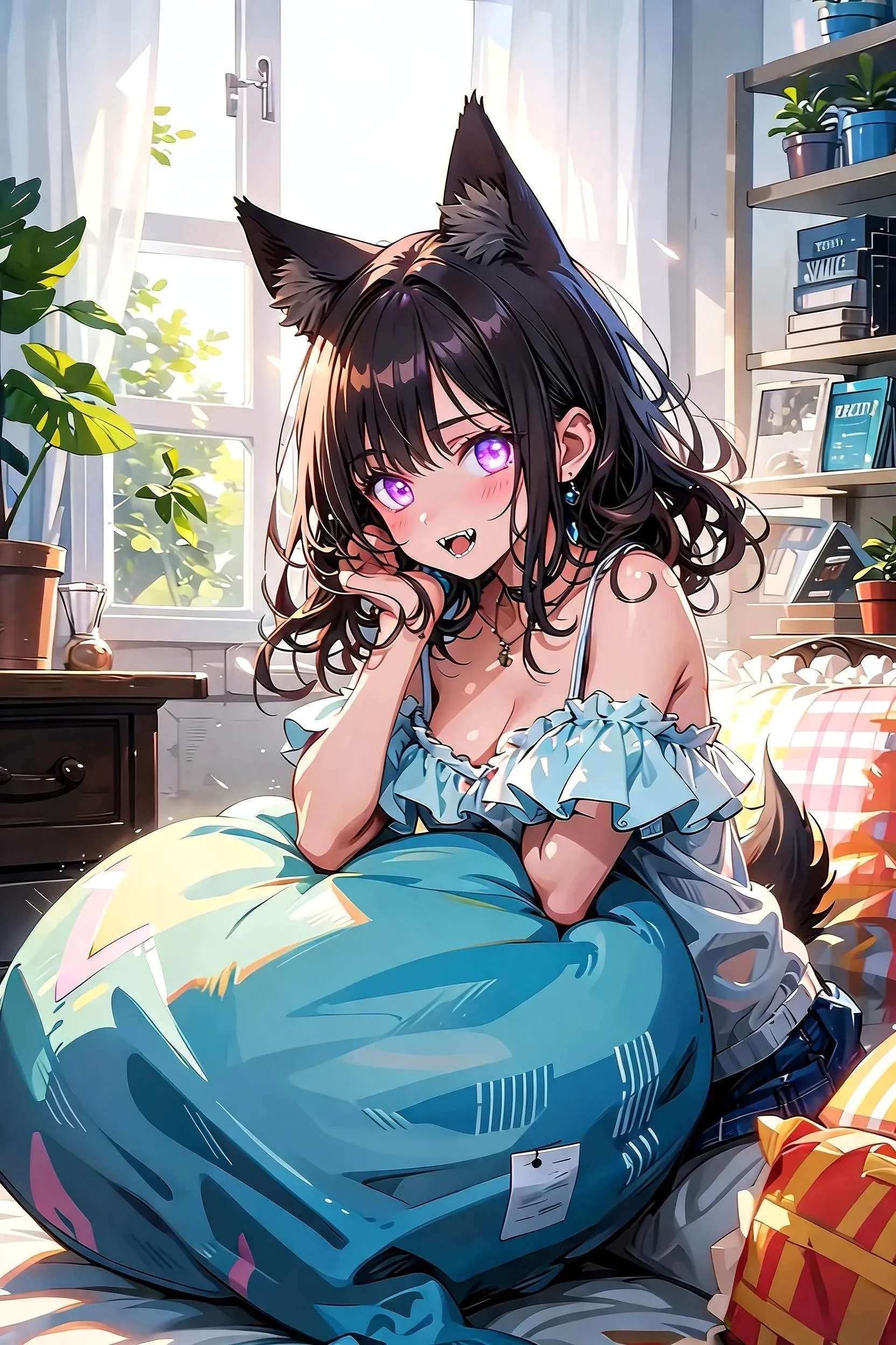 TOPAZ+αでオオカミ娘ちゃん