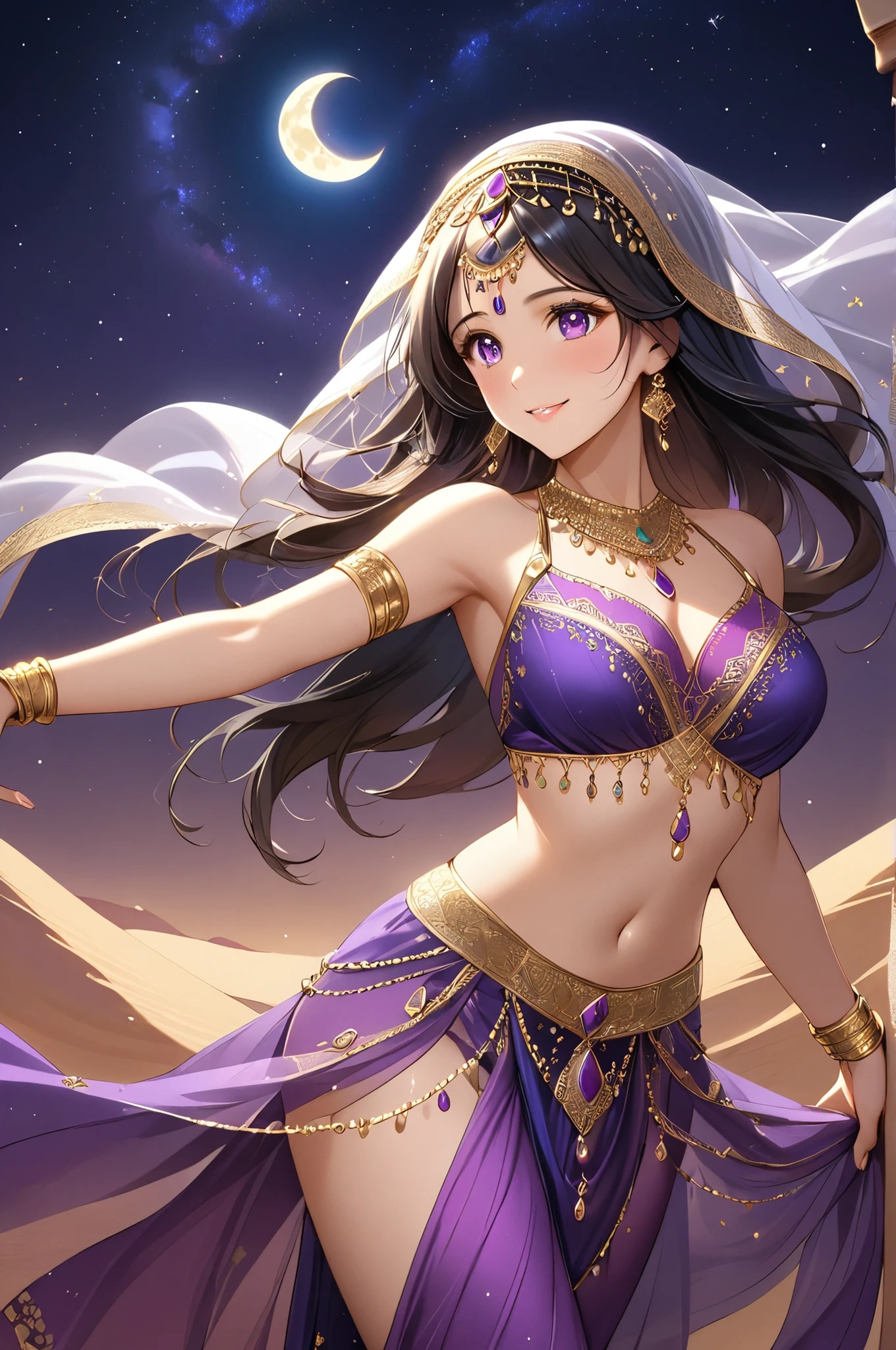 月下の踊り子