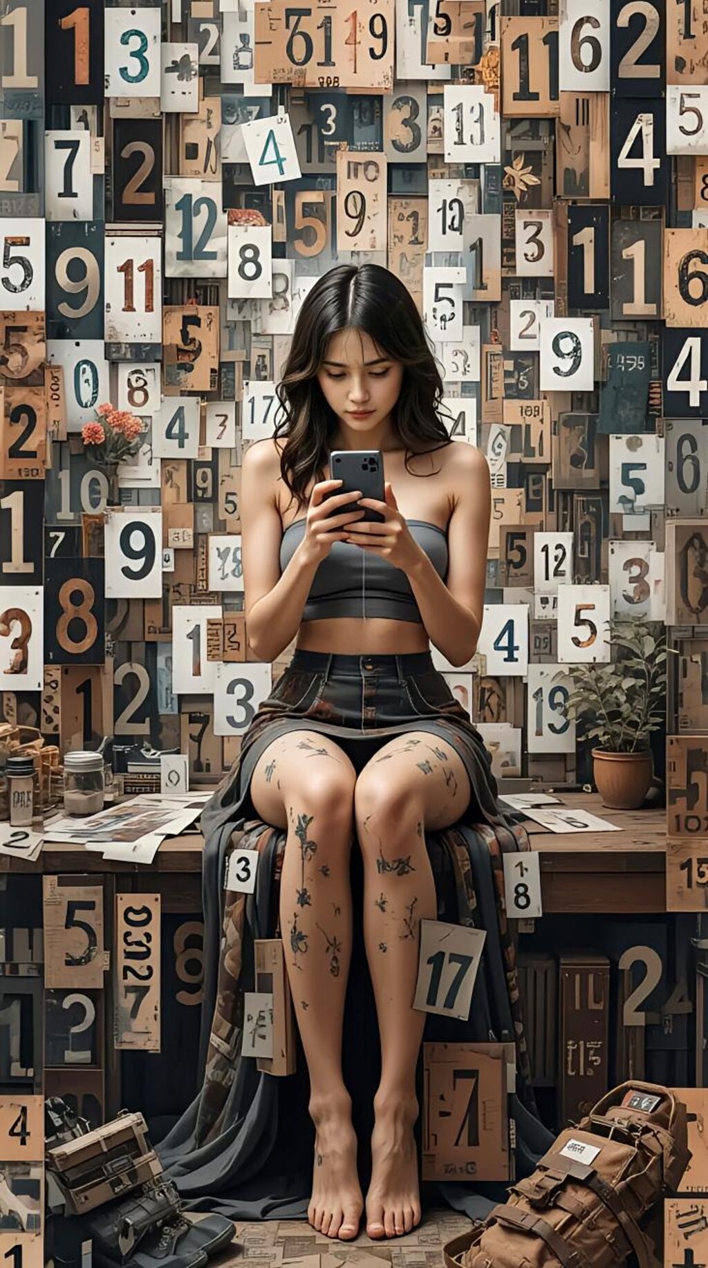 フォトコラージュ　ナンバーズⅠ