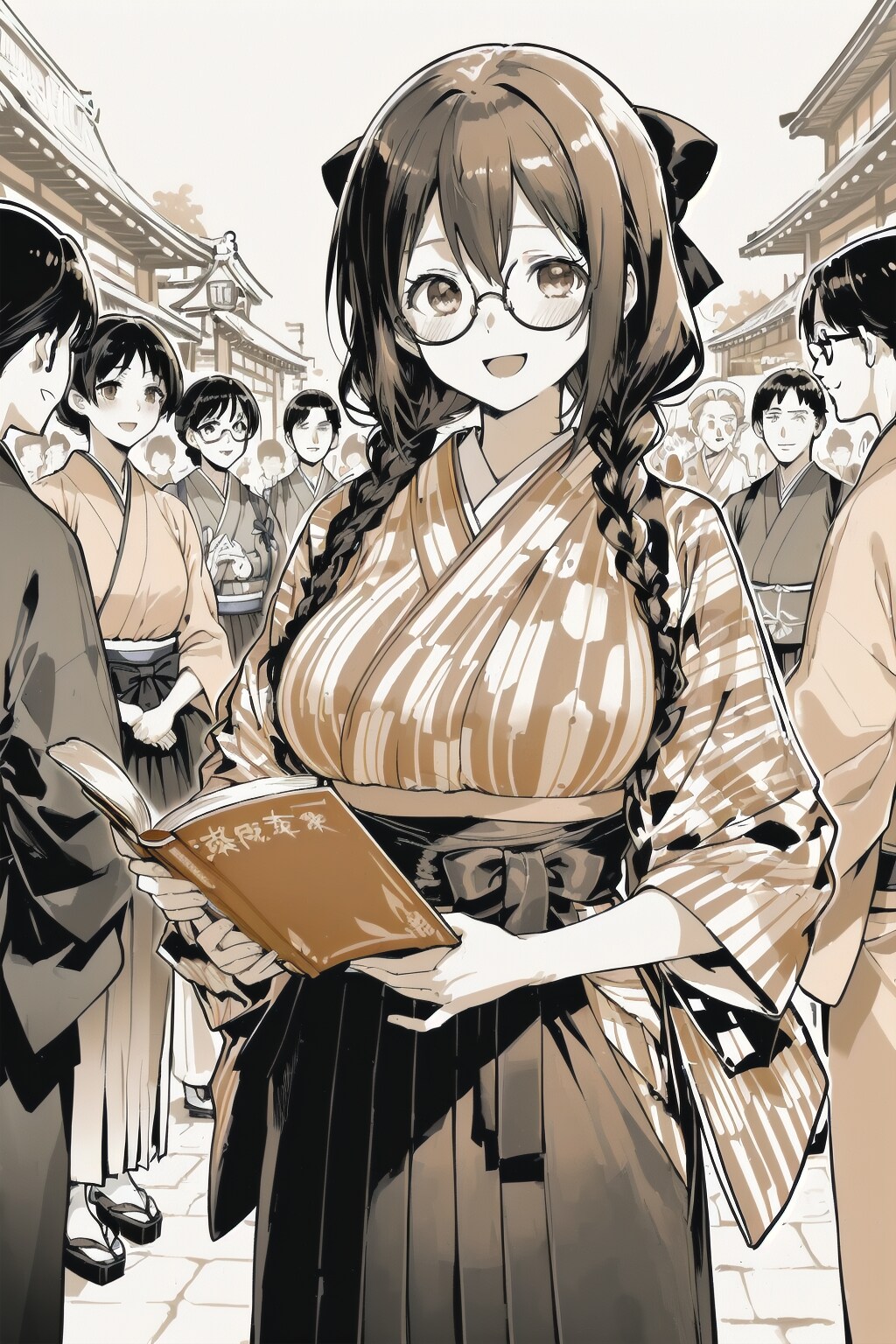 ご先祖様は眼鏡三つ編みの始祖