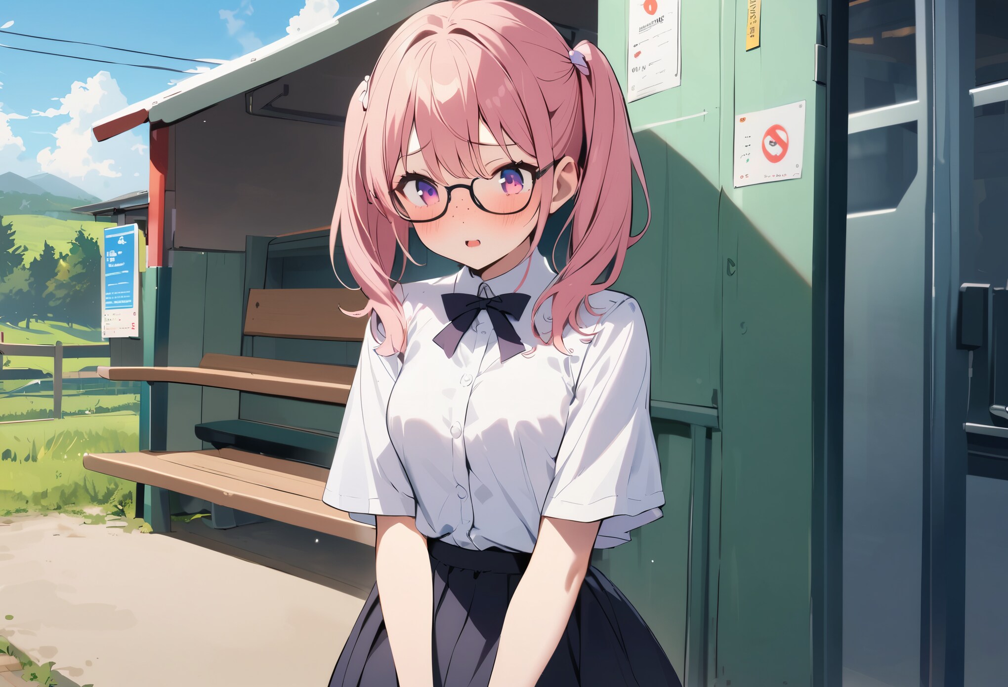 「・・・遠いのによく来たね・・・」