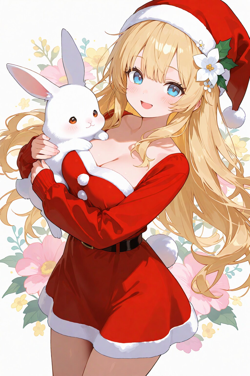 うさぎさんとサンタさん