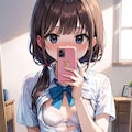 制服自撮り 2枚目