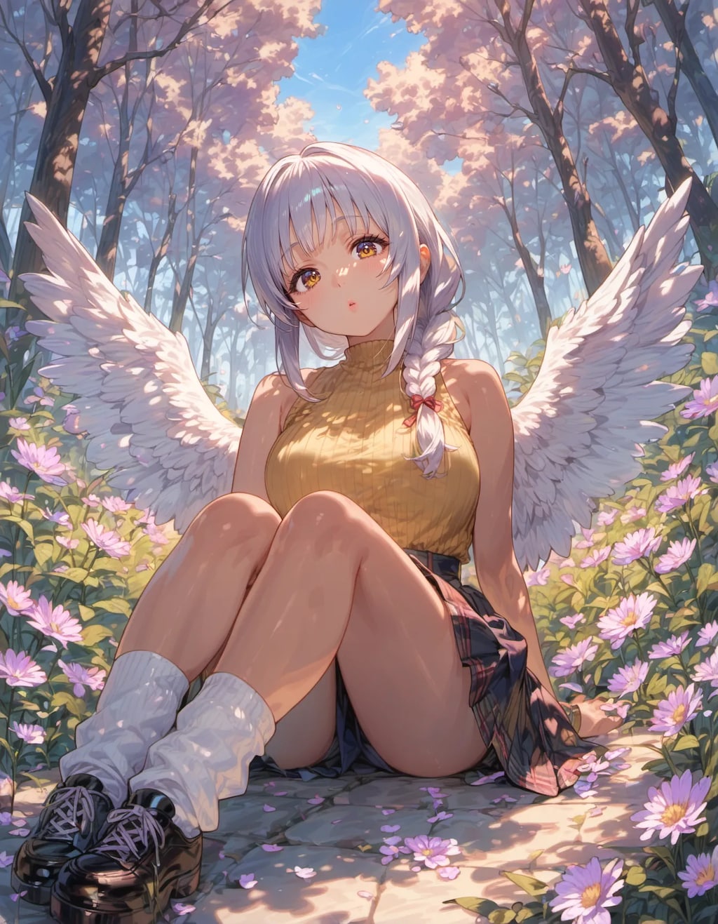 Guardian of the Pink Bloom