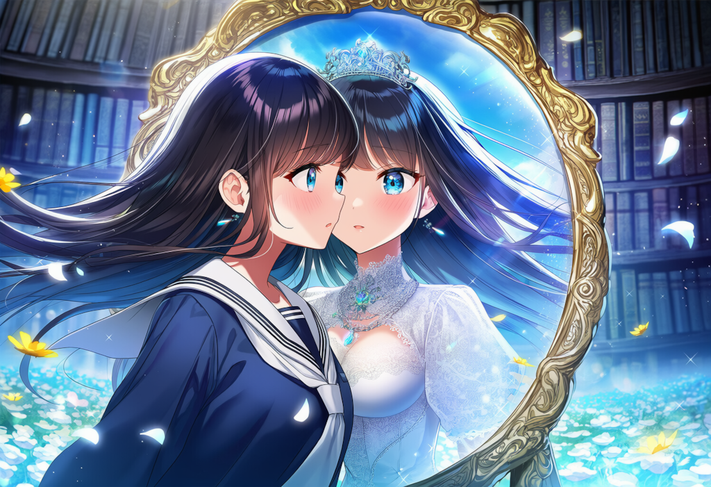 鏡と少女（試作）