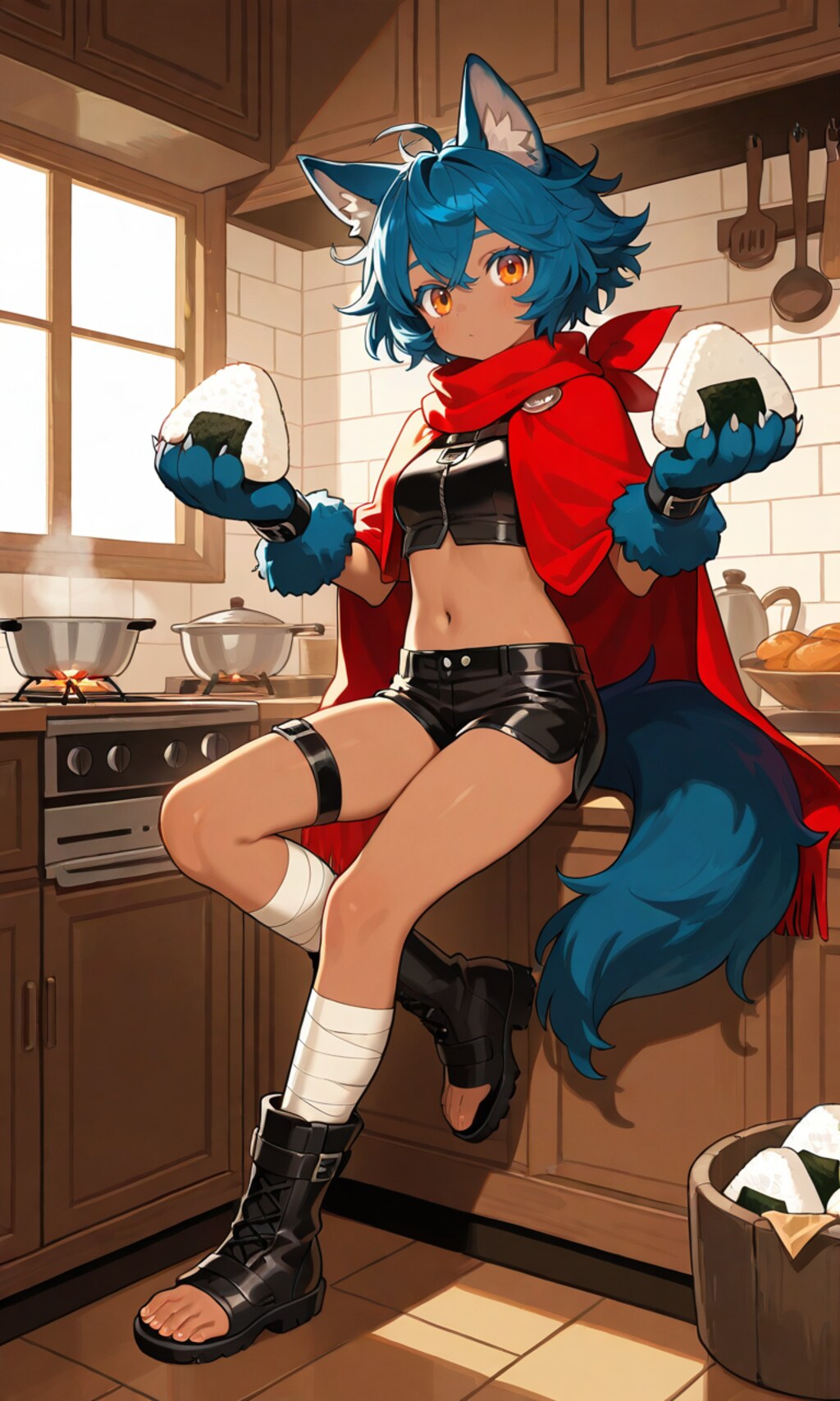 おにぎり握るよ