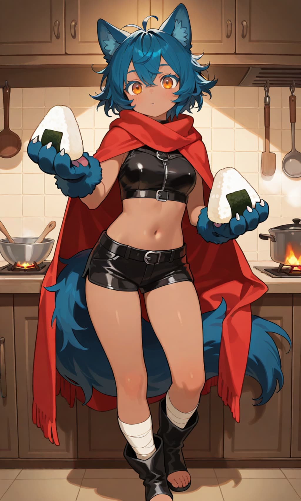 おにぎり握るよ