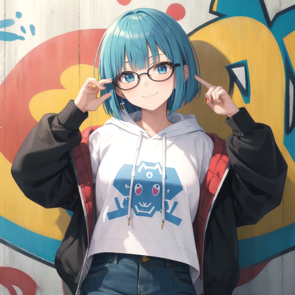 ストリートファッション風