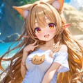 猫プリント服とケモ耳エルフさん（12枚） 12枚目
