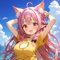 猫プリント服とケモ耳エルフさん（12枚） 11枚目