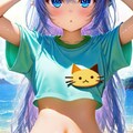 猫プリント服とケモ耳エルフさん（12枚） 4枚目