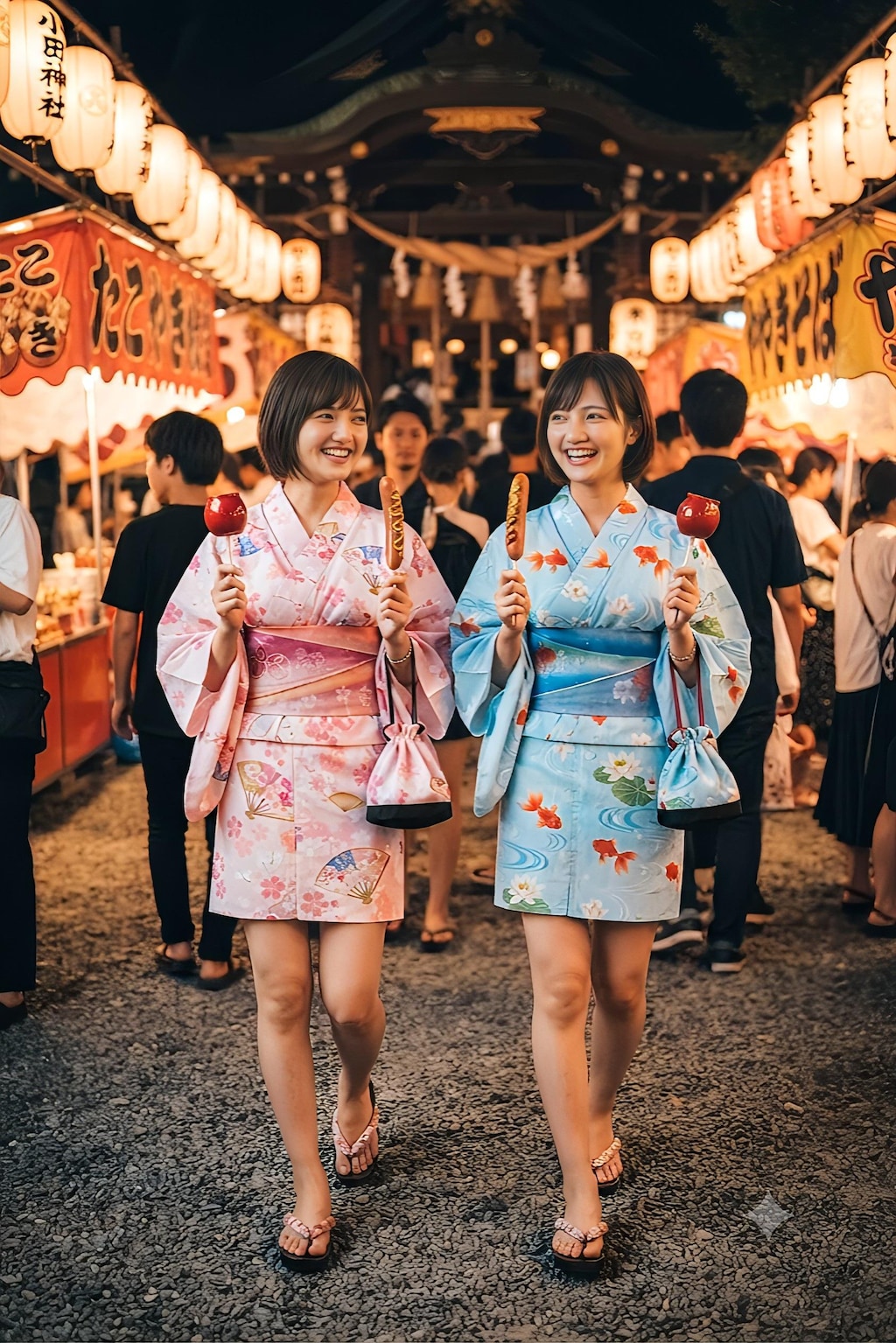 夏祭り😄