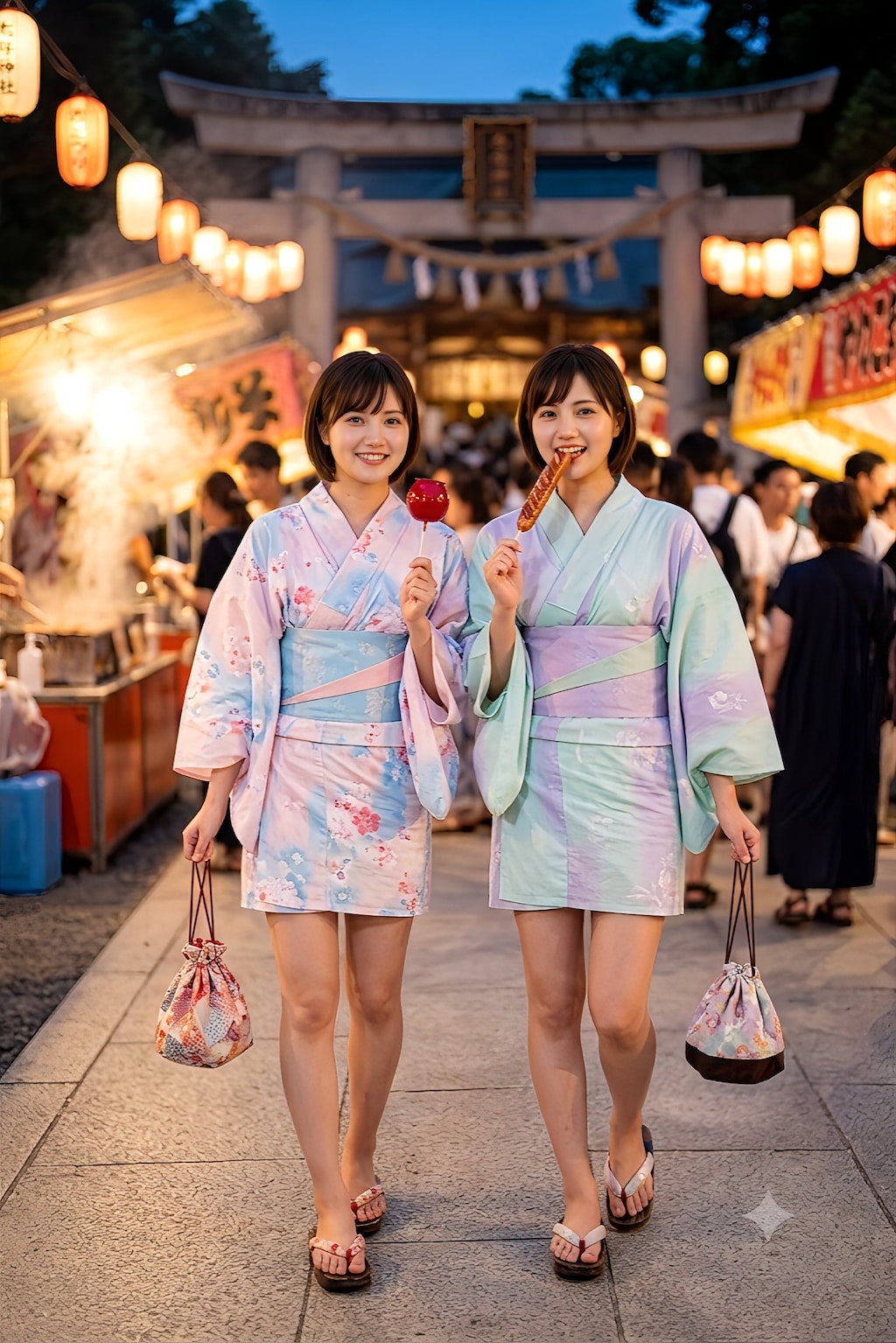 夏祭り😄