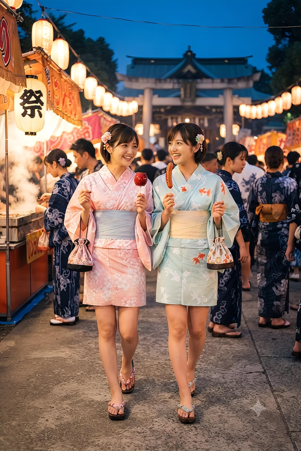 夏祭り😄