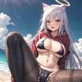 誘ってるネコ 4枚目