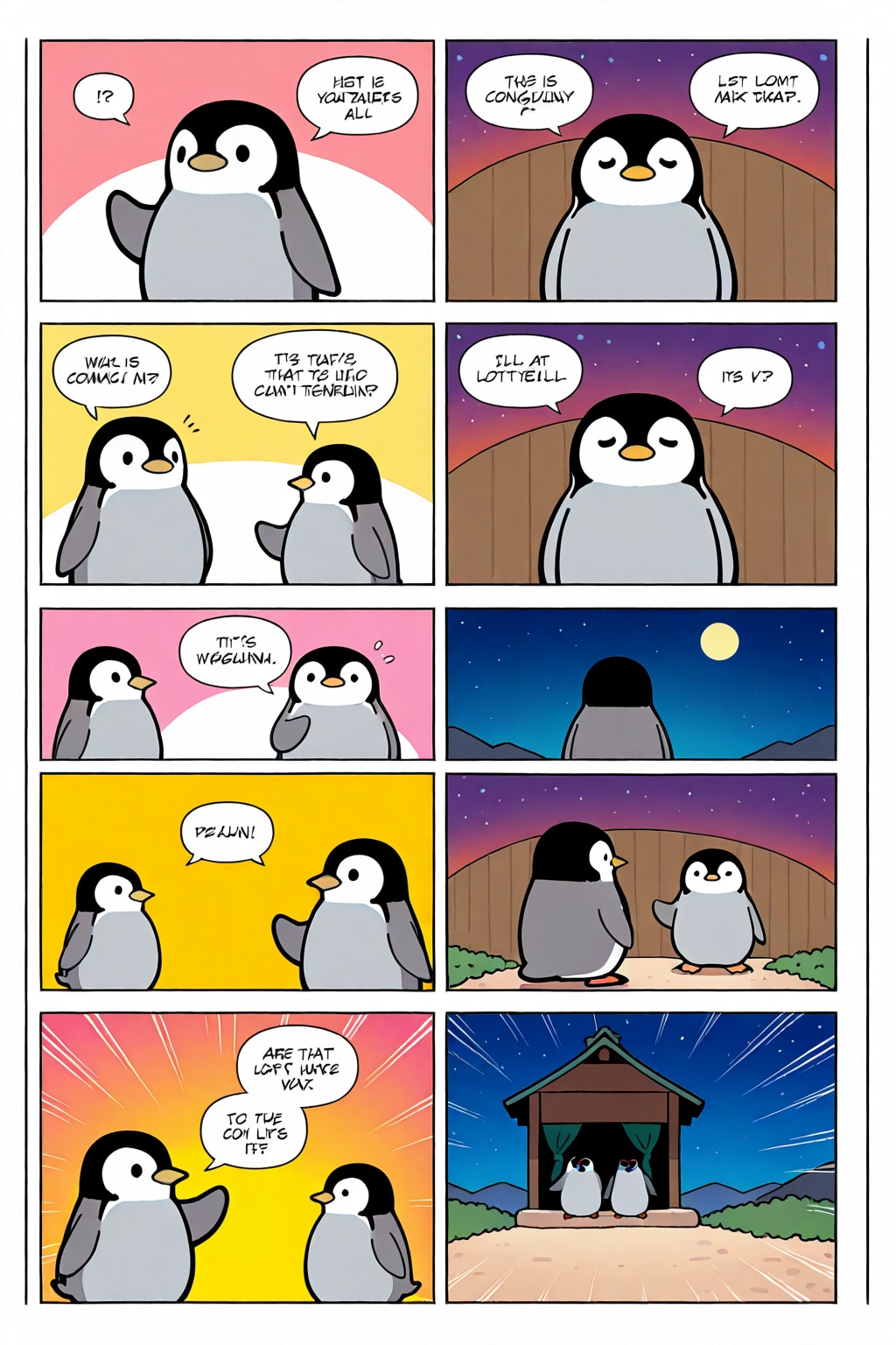 ペンギン漫画