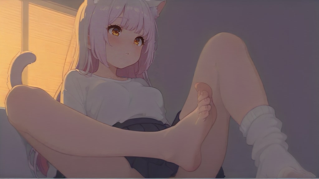 行儀悪いやつー！あはは