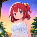めぐみちゃんと露天風呂 2枚目