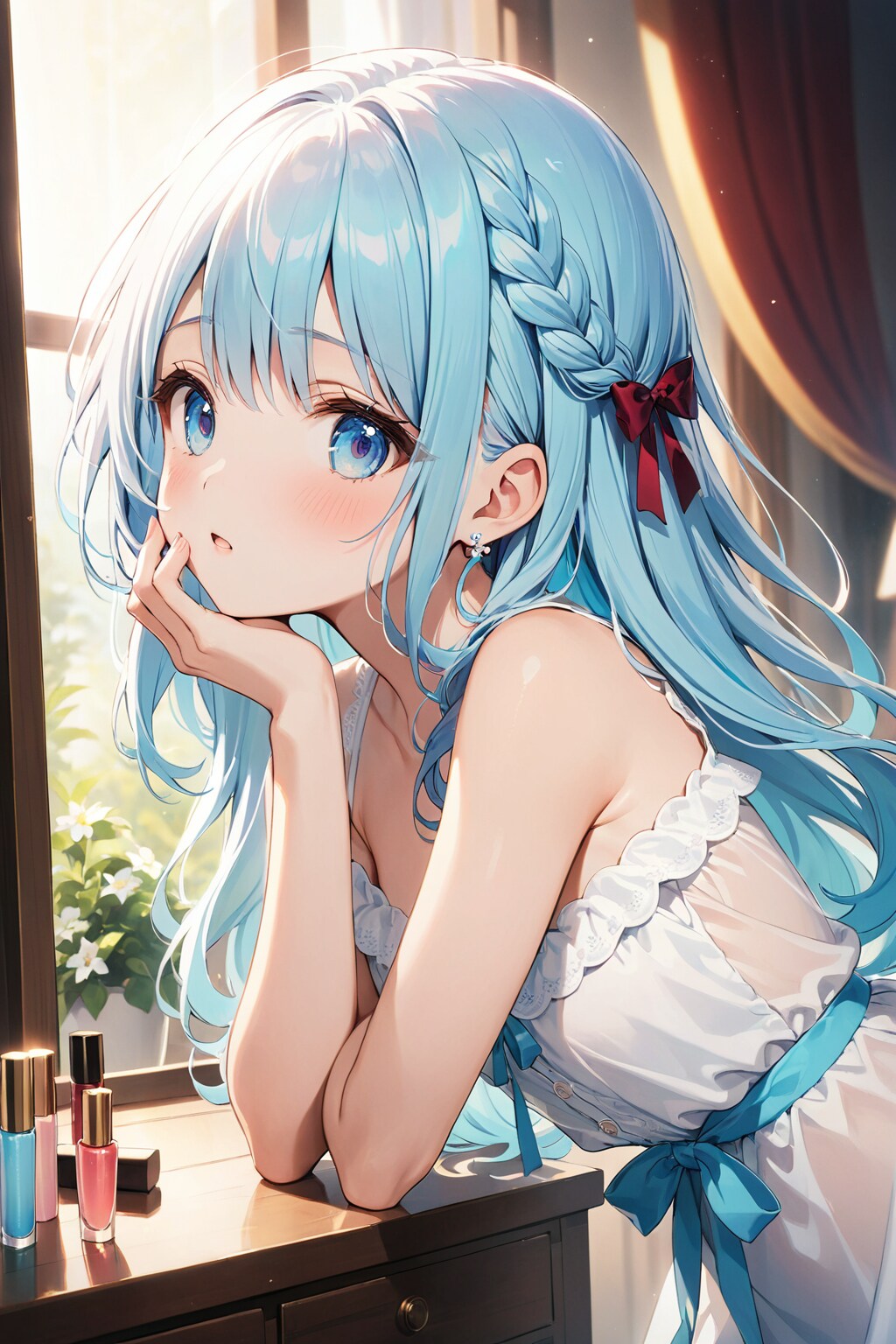 メイクしてみたの