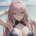 ナイスバディな眼鏡女子👙 3枚目