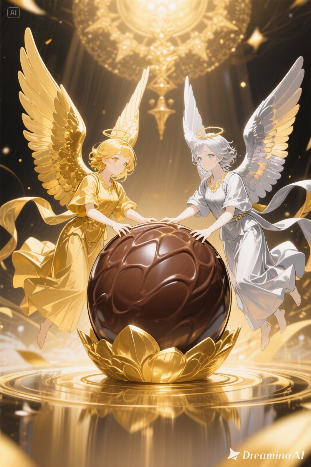 金と銀のエンゼル430 | の人気AIイラスト・グラビア