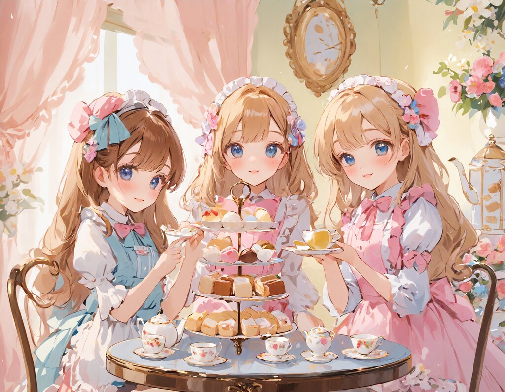 メイドさんのお茶会