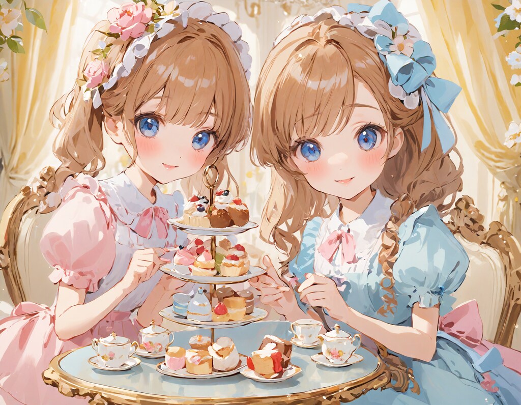 メイドさんのお茶会