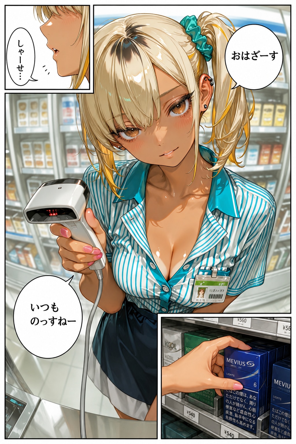 朝バフ。