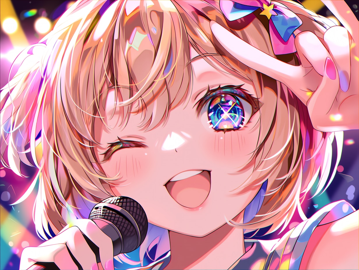 3時のアイドル（１１）niji7 | の人気AIイラスト・グラビア