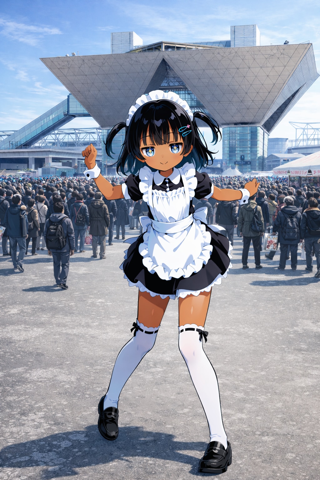 コミケ会場のこなつちゃん YC31