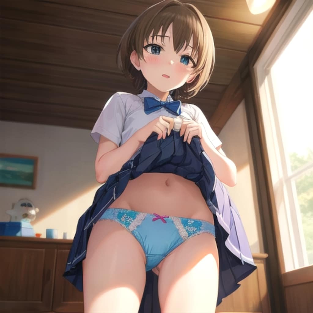 水色のパンツが好きだったよね