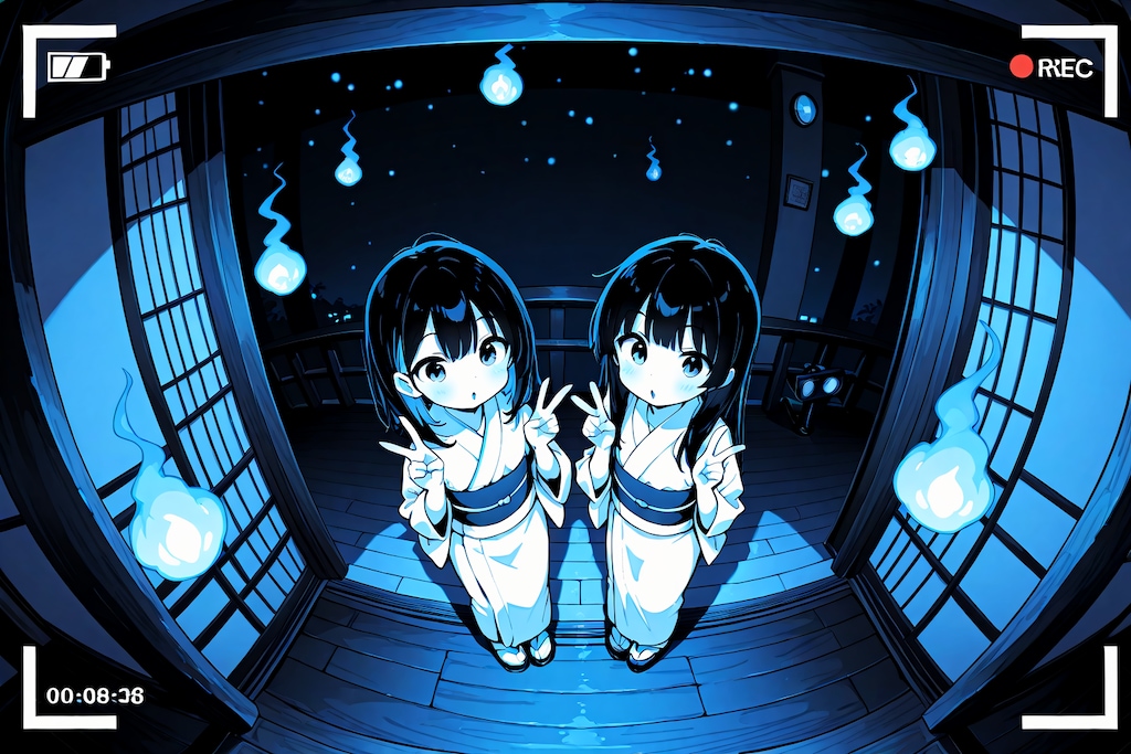 積極的に写り込んでくるタイプの幽霊リターンズ