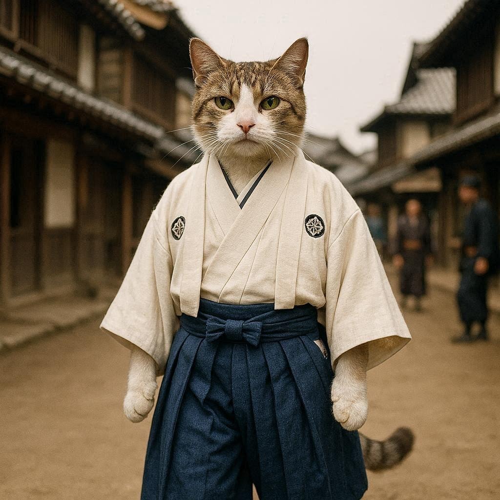 時代劇の猫