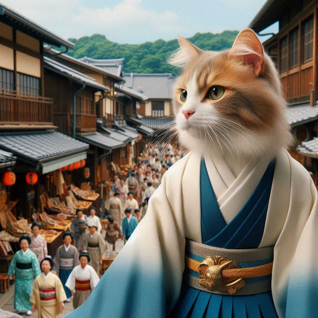 時代劇の猫