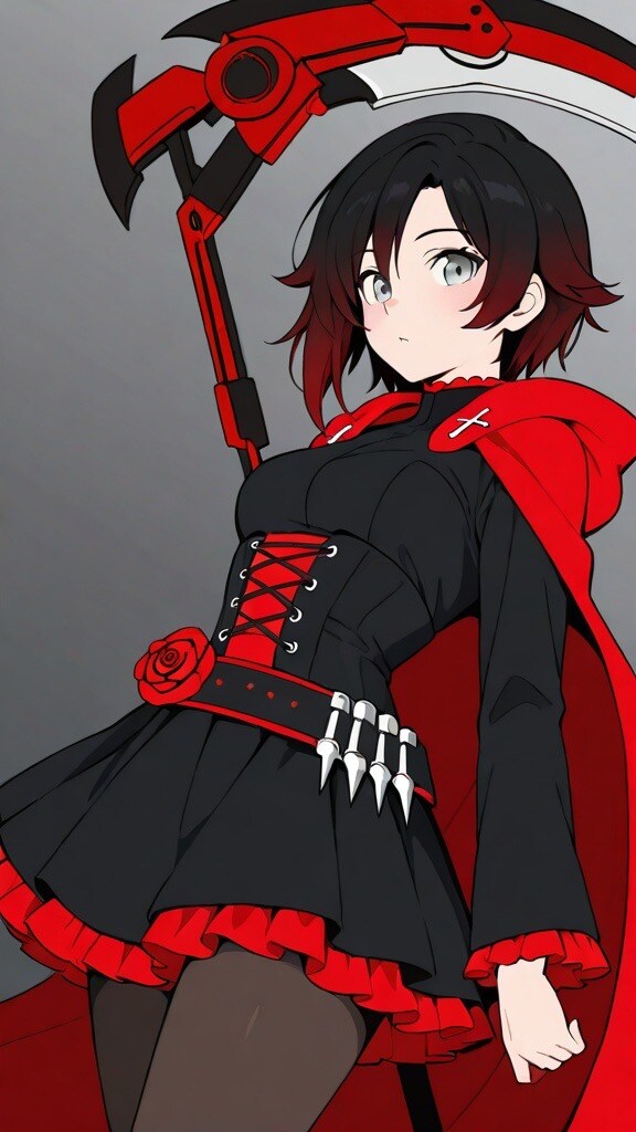 ruby rose (rwby) | の人気AIイラスト・グラビア