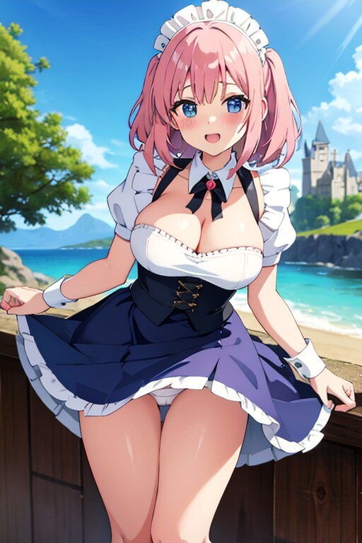 巨乳メイドちゃん