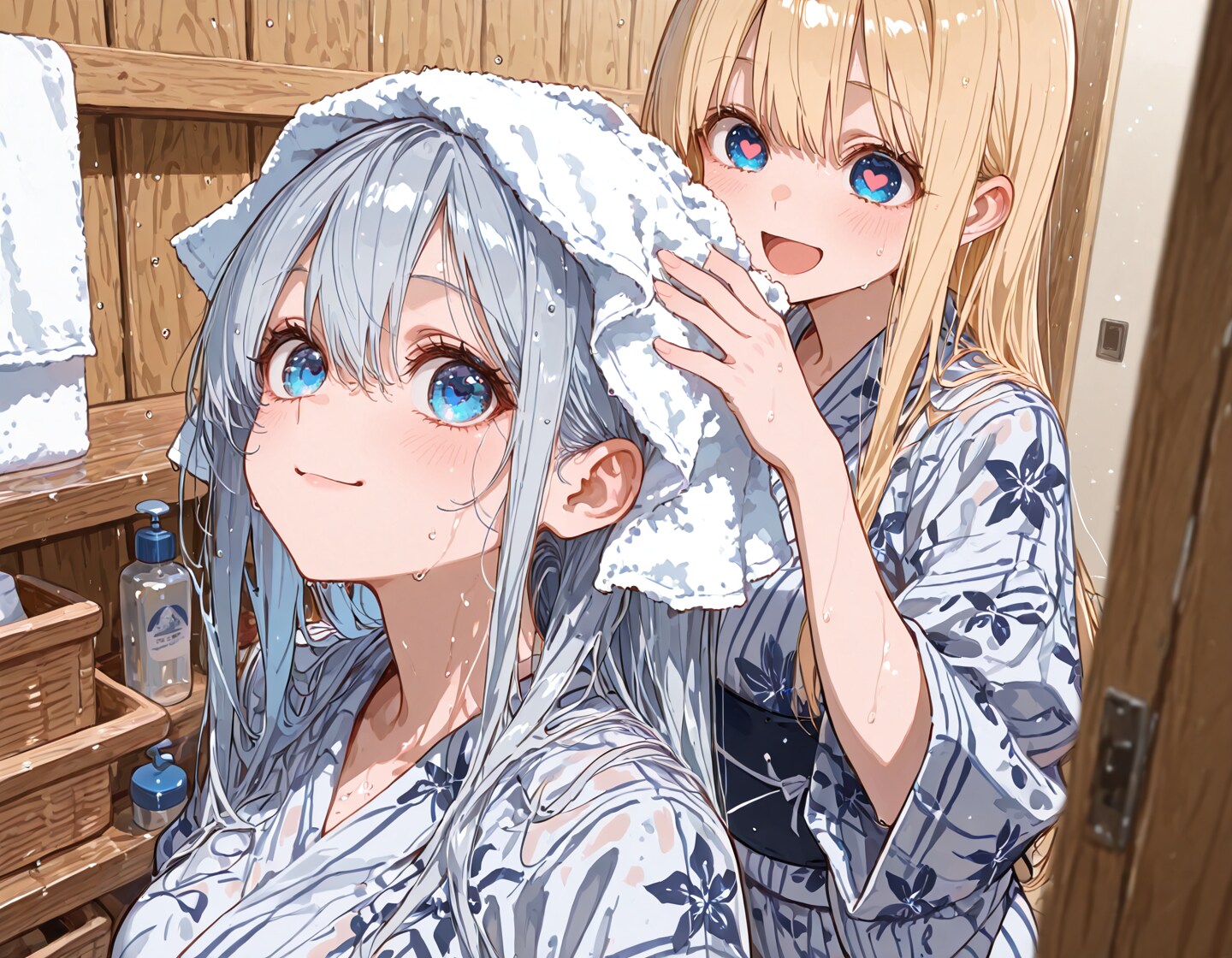 【FA御礼】Kamenashiさんの霜月澄華ちゃんの髪の毛フキフキ