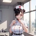 着衣巨乳ナースさんコレクション 4枚目
